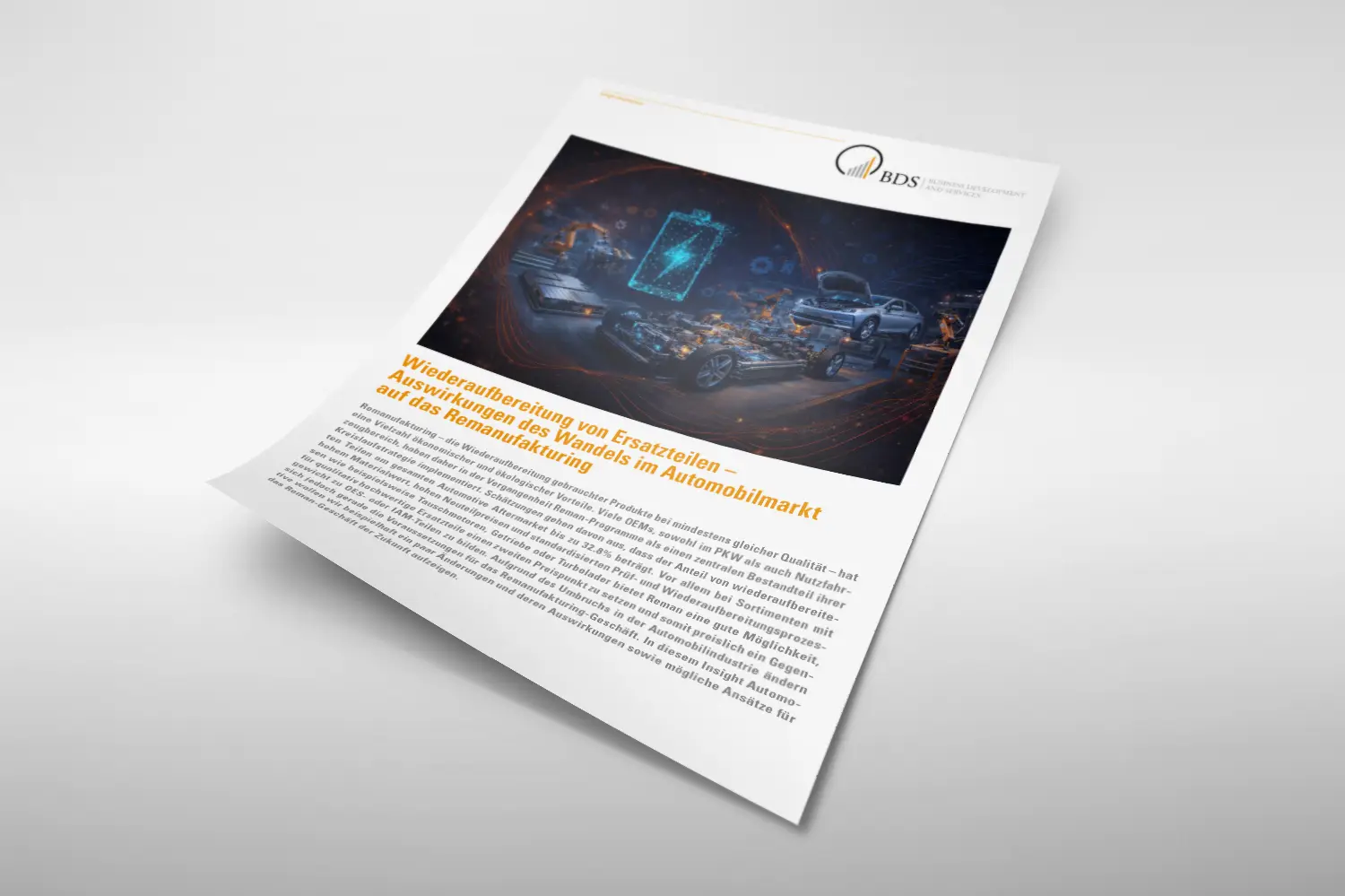 Insight Automotive Elektrifizierung mit KI